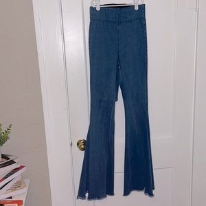 Super flared blue jeans, Skylar+Madison, size S/4